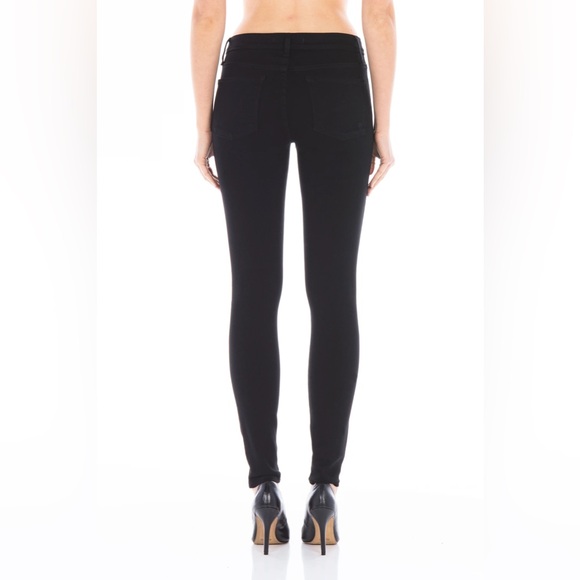Black Fidelity Gwen High Super Skinny Jeans - Picture 3 of 8